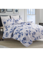 Delphi Floral Bleu 3pcs Comforter Set