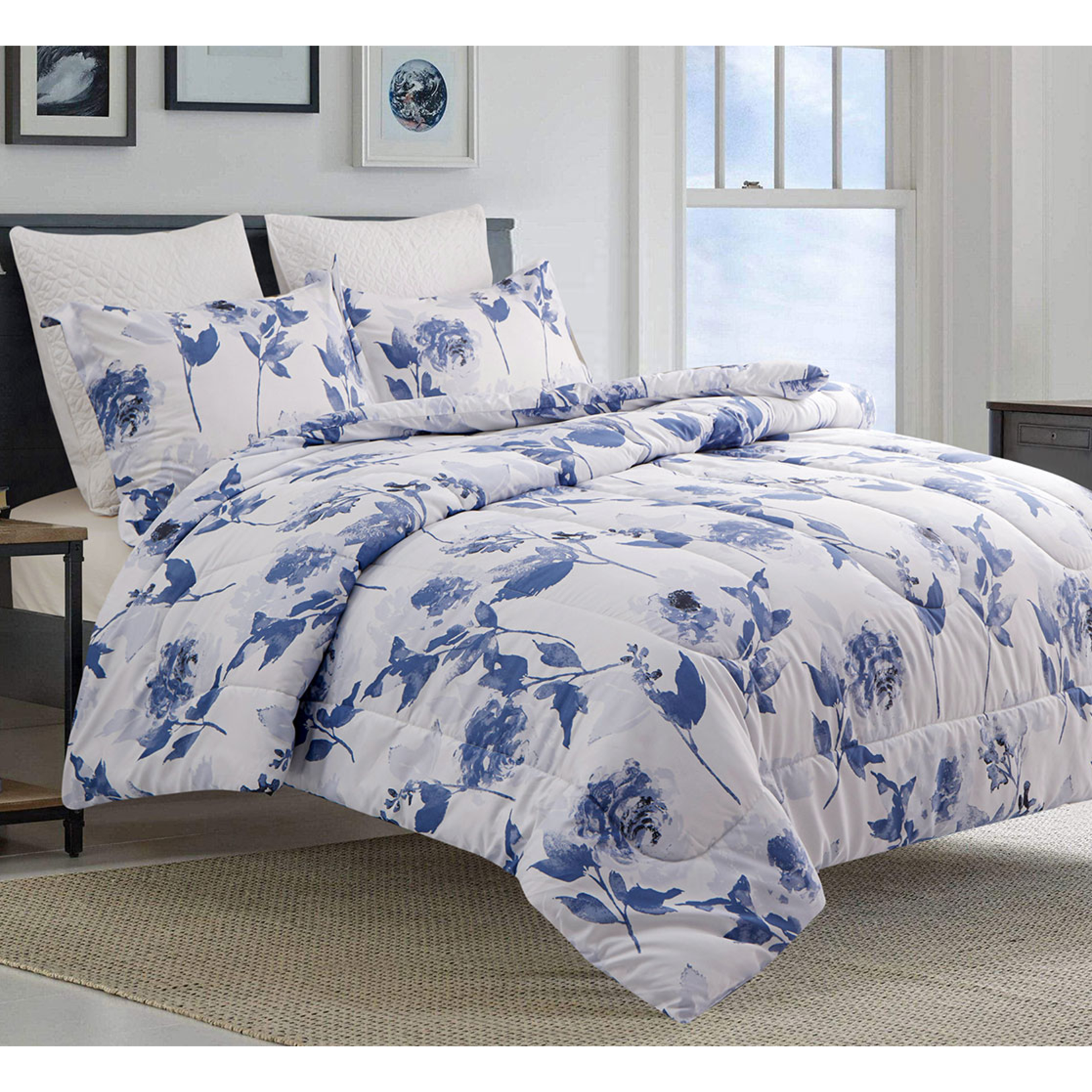 Delphi Bleu Ensemble Douillette