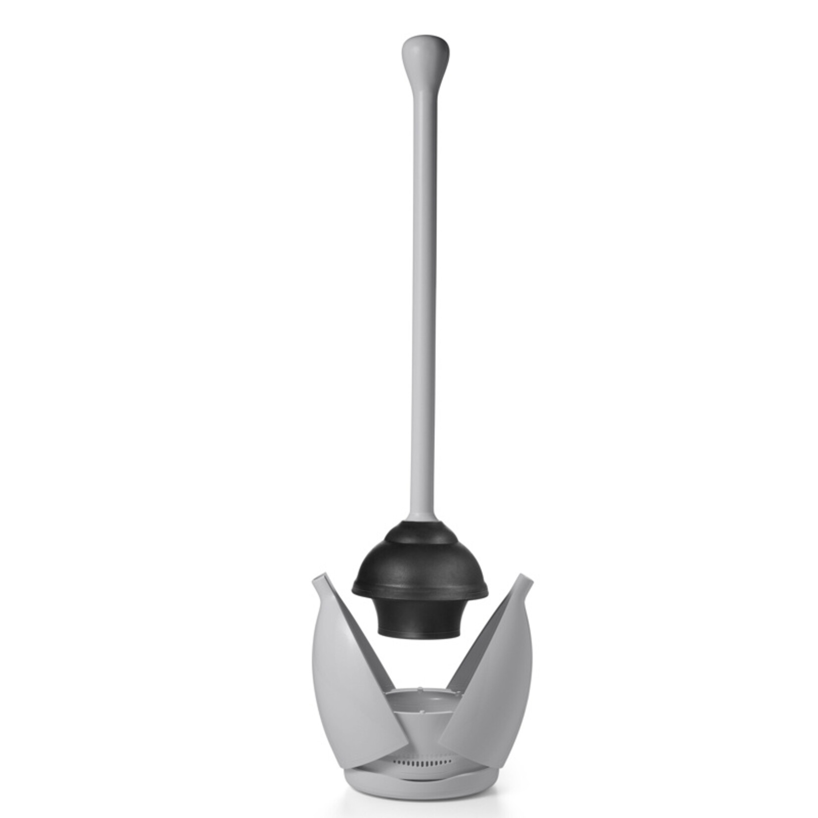 Danesco OXO Toilet Plunger with Storage Caddy