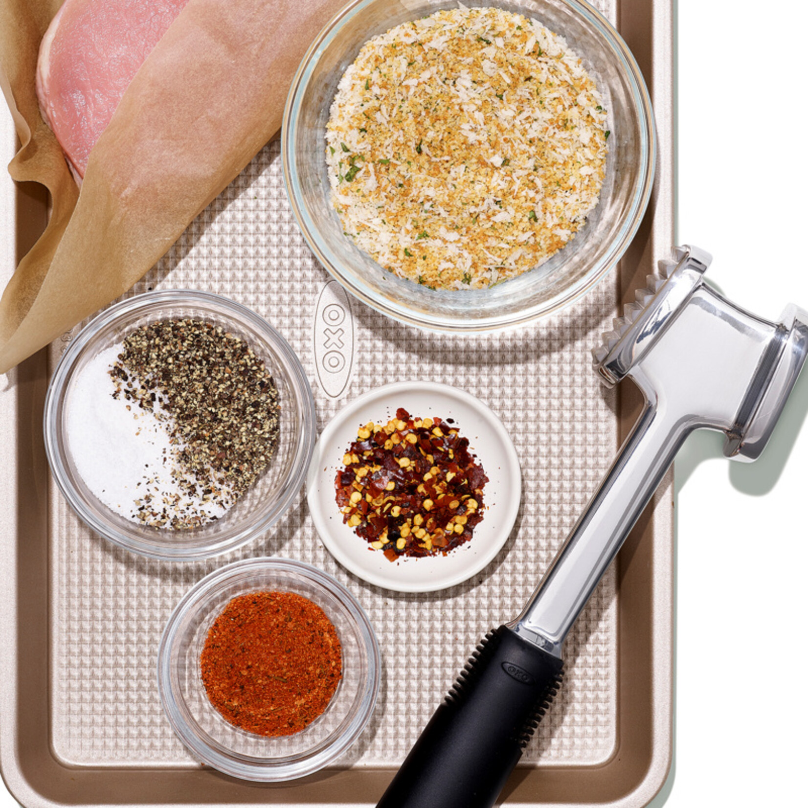 Danesco OXO Attendrisseur à viande