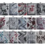 LANCASTER RUG G5009 240X330CM 95''X130'' D4-GREY RED