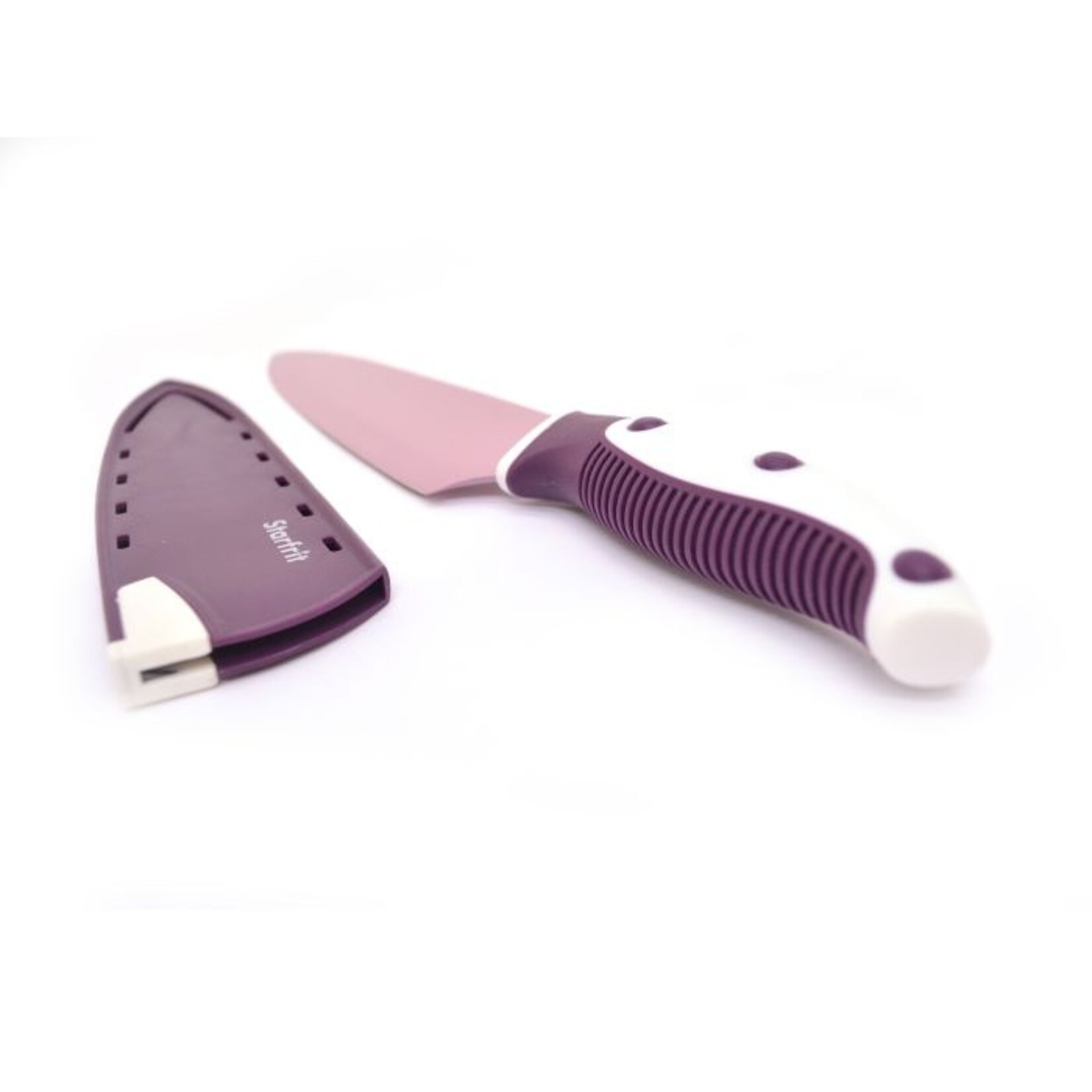 STARFRIT 8" CHEF KNIFE WITH SHARPENING SHEATH