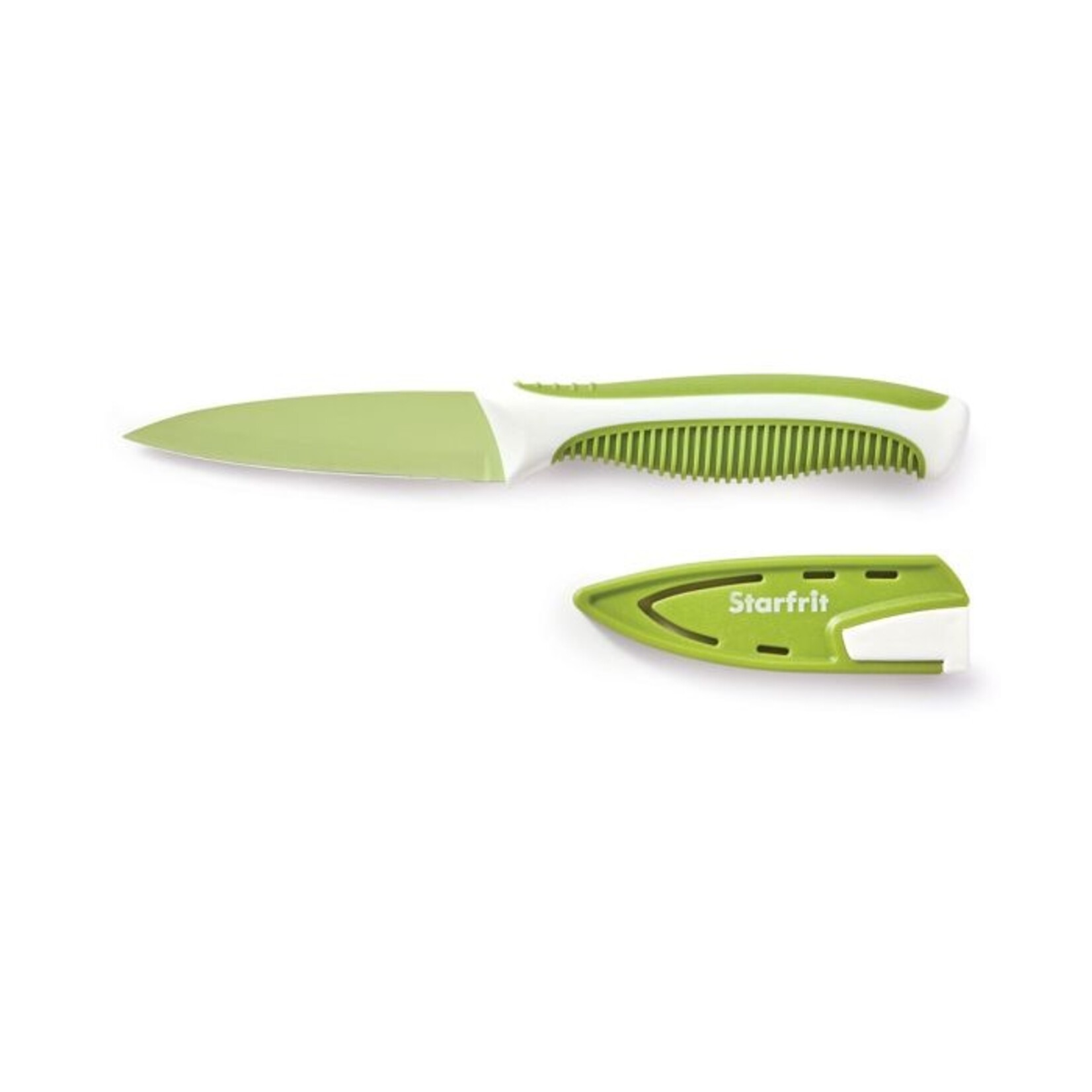 STARFRIT 4PACK KNIFE SET PARING,UTILITY CHEF, SANTOKU
