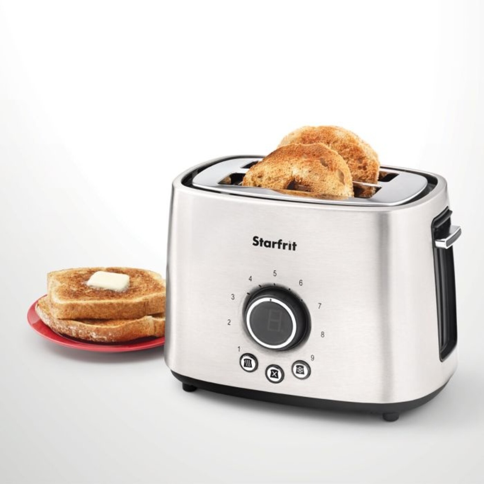 STARFRIT STARFRIT 2 -SLICES TOASTER STAINLESS