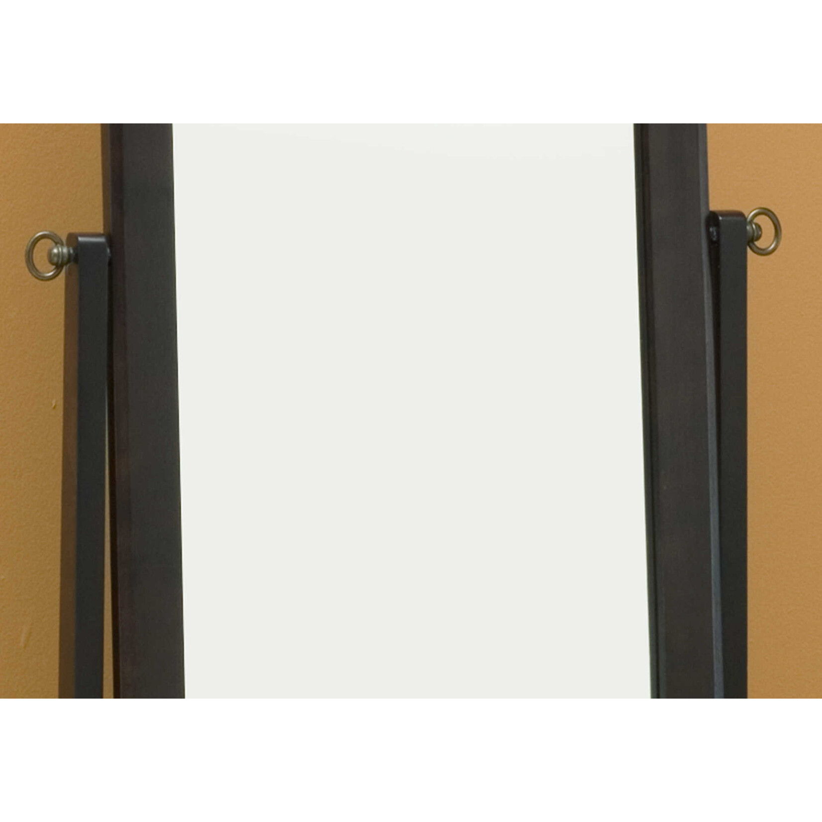 Full Length Standing Floor Mirror, 60" Rectangular, Espresso