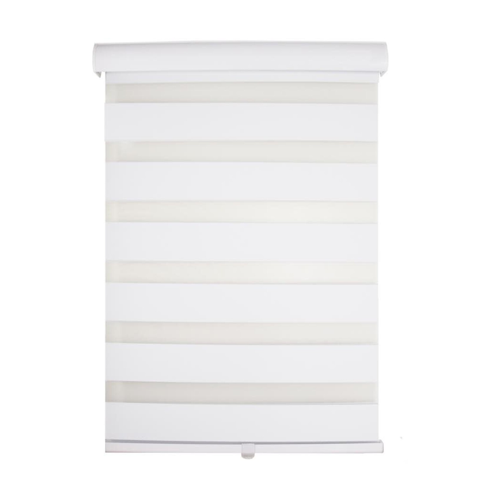 ITY INTERNATIONAL Blackout White Holly Stone Cordless Blinds,