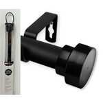 Tringle à rideau noire 66-120"