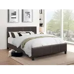 DOUBLE BED FRAME ESPRESSO