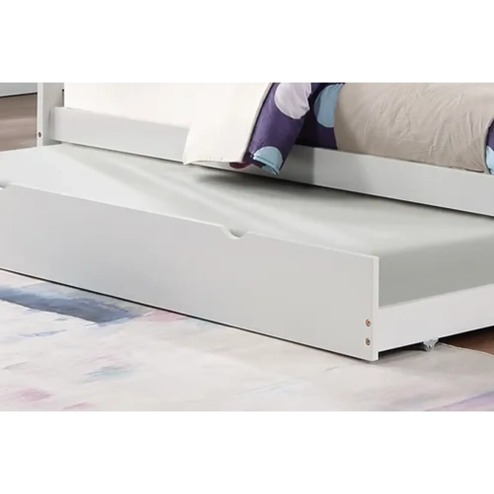 Lit superposé en bois Twin/Twin BLANC