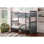 Lit superposé en bois Twin/Twin GRIS
