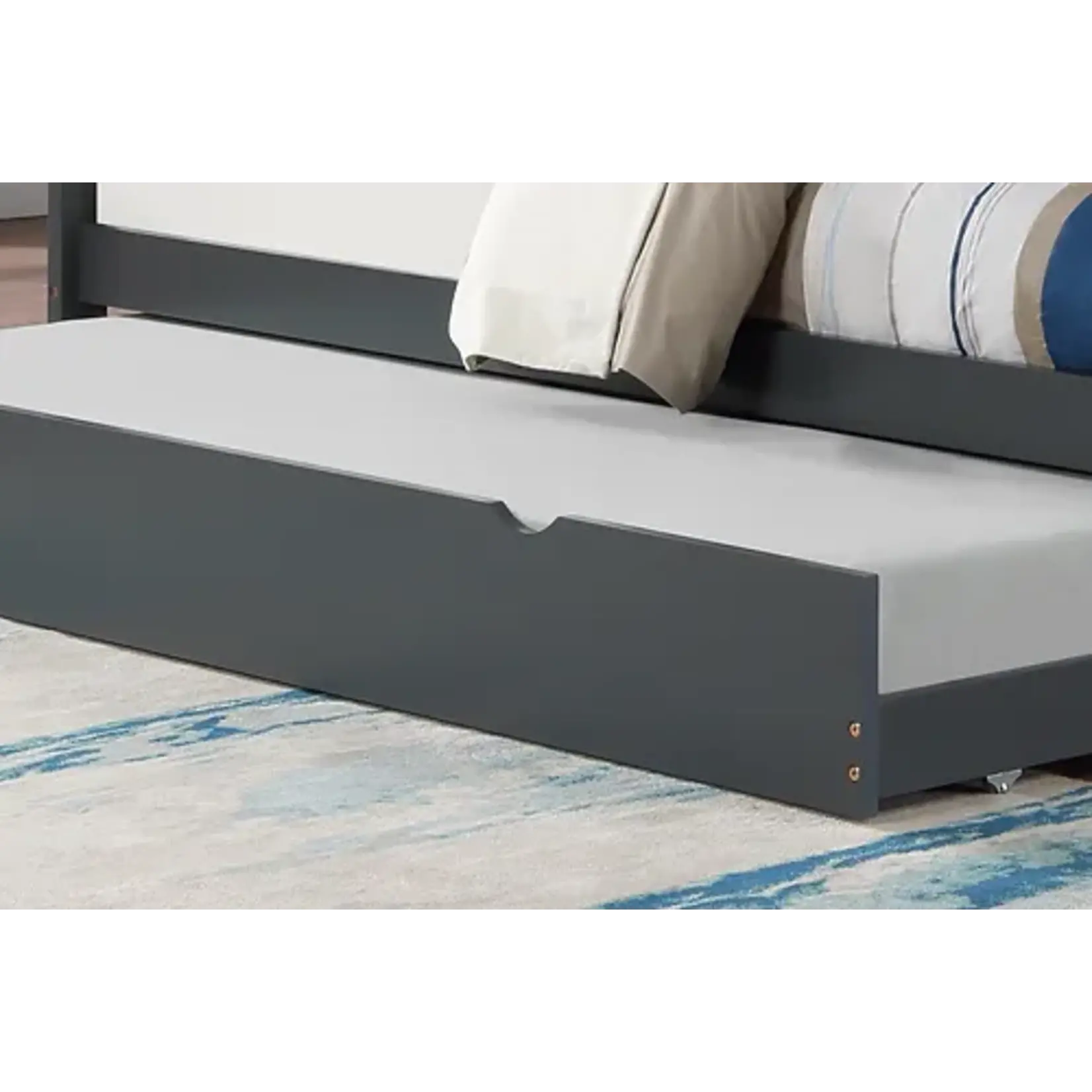 Lit superposé en bois Twin/Twin GRIS
