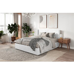 LIT DE RANGEMENT LIFT BLANC QUEEN