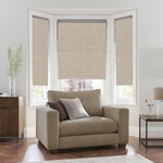 TAUPE LINEN BLACKOUT ROLLER BLIND