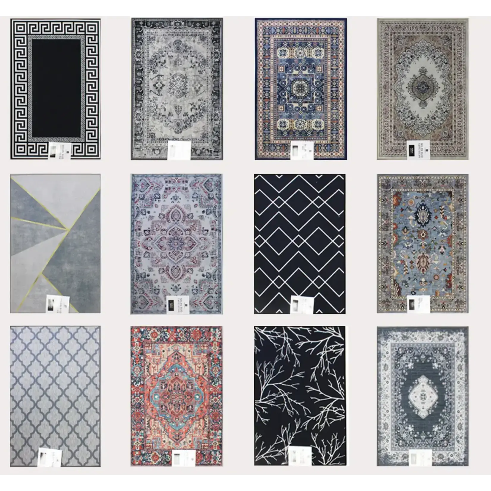 Milan Rug Runner 24x91" 60x230cm,