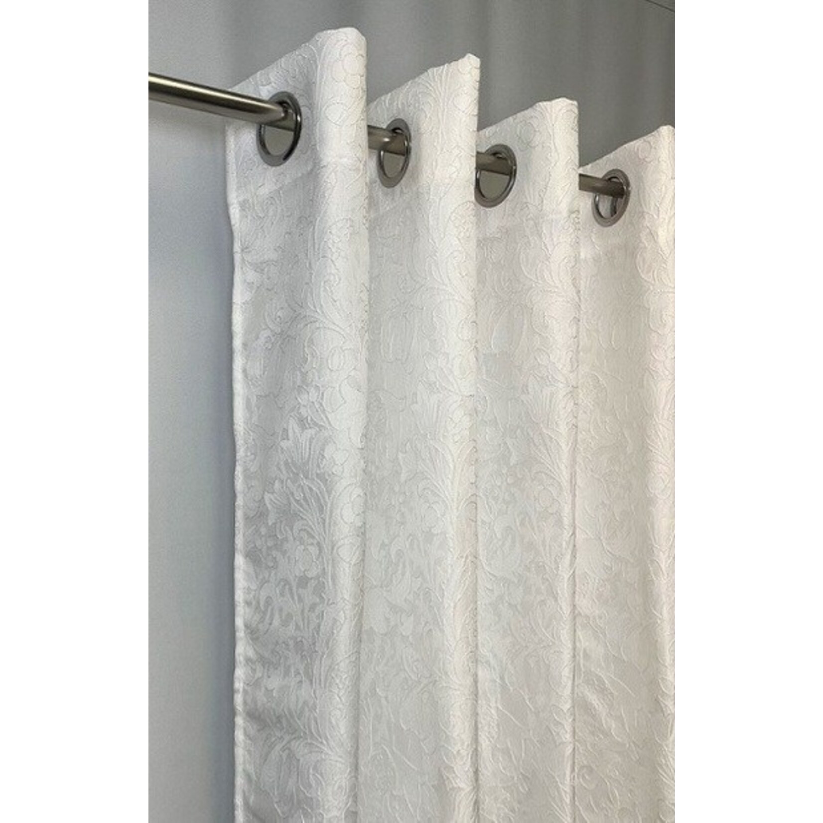 Jacquard Grommet Panel (54x84")-White