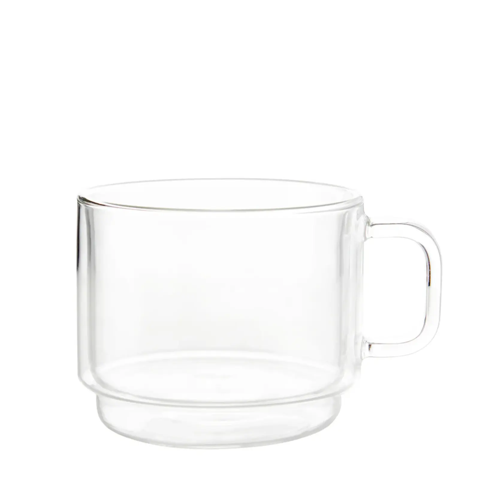 2 Tasses à café latte à double paroi empilables Barista 500 ml