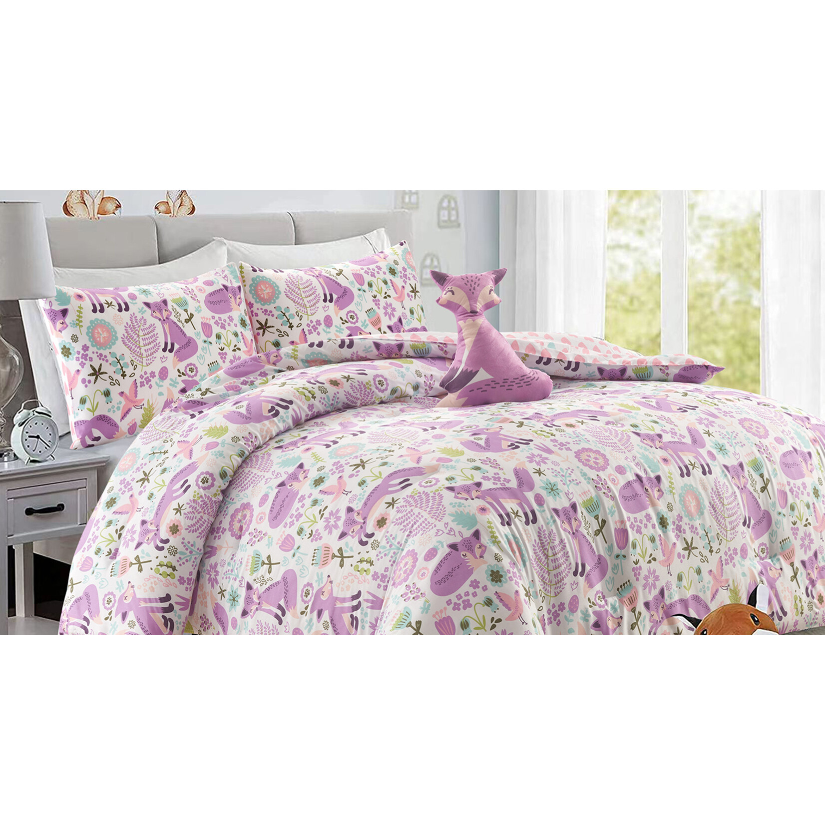 FELICIA THE FOX COMFORTER SET