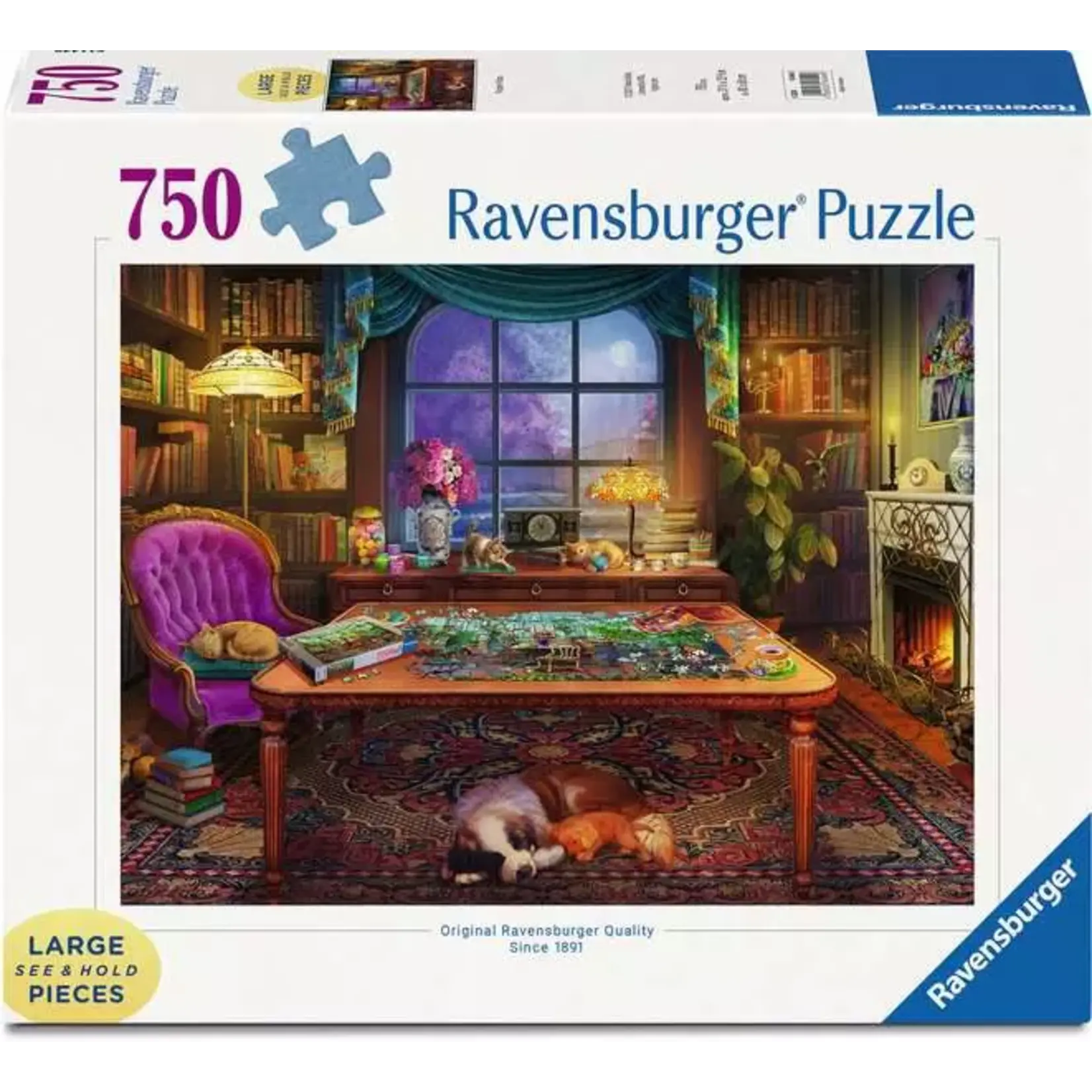 Ravensburger Puzzler's Place  Casse-Tête 750 pcs  Grand Format