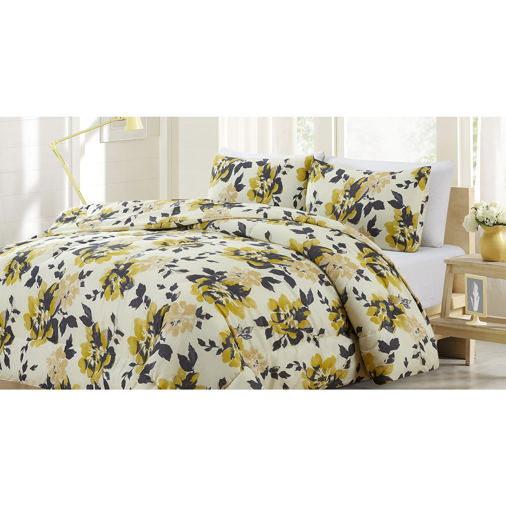 Zinnia Ensemble Douillete Jaune,