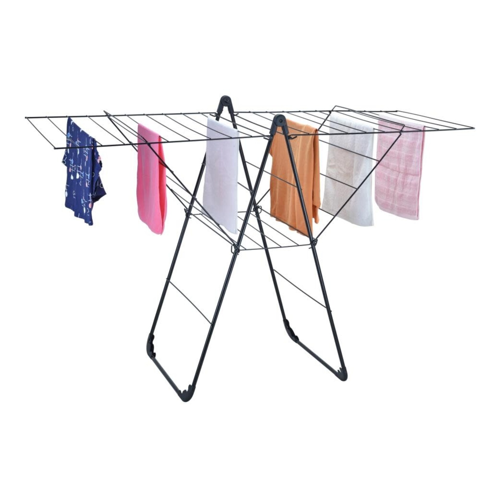ITY INTERNATIONAL Séchoir à Linge en Métal, Noir
