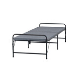 Folding Guest Bed, Grey