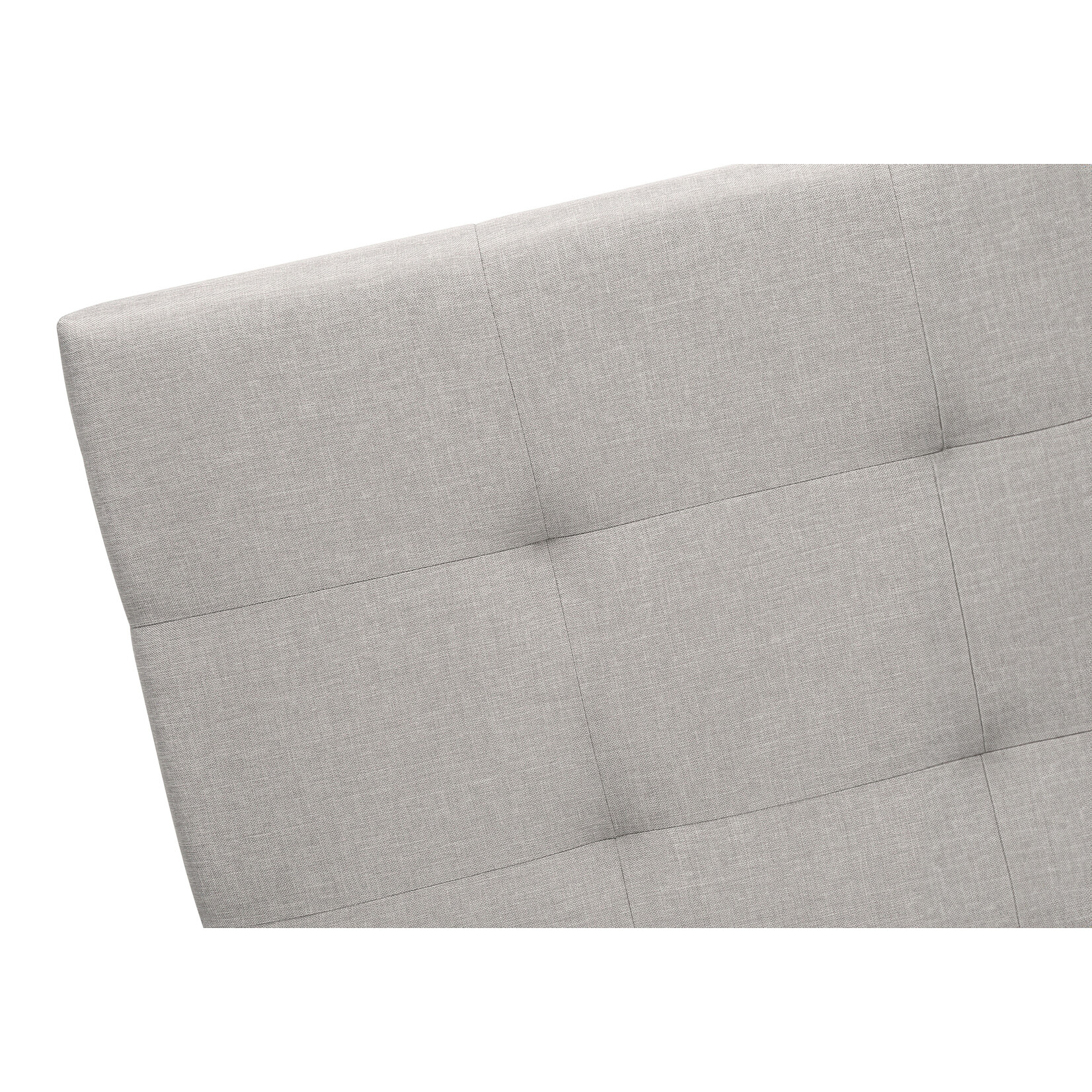 LIT - QUEEN / AVEC 2 TIROIRS RANGEMENT TISSUS GRIS