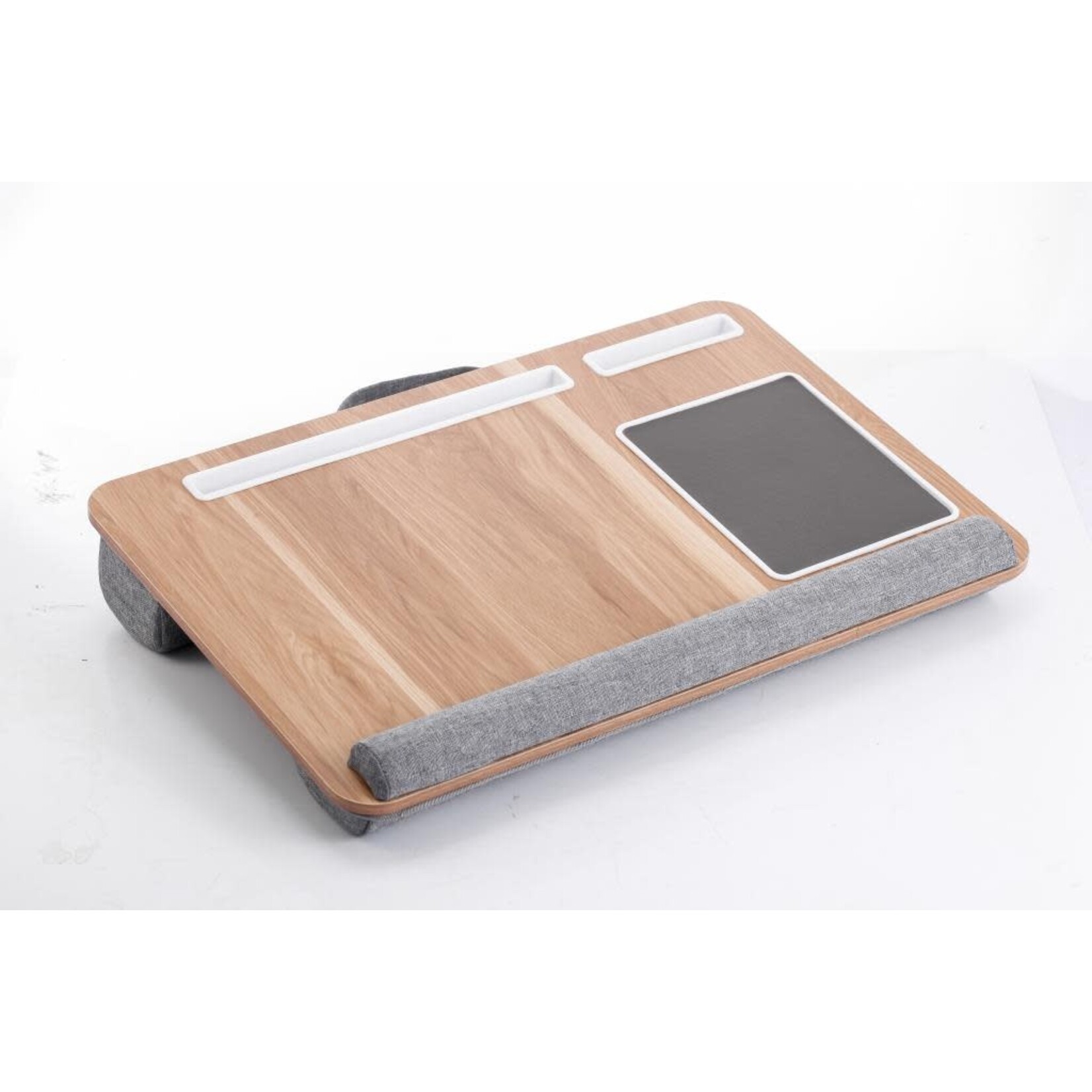 ITY INTERNATIONAL Portable Lap Desk With Pillow Cushion, Natural