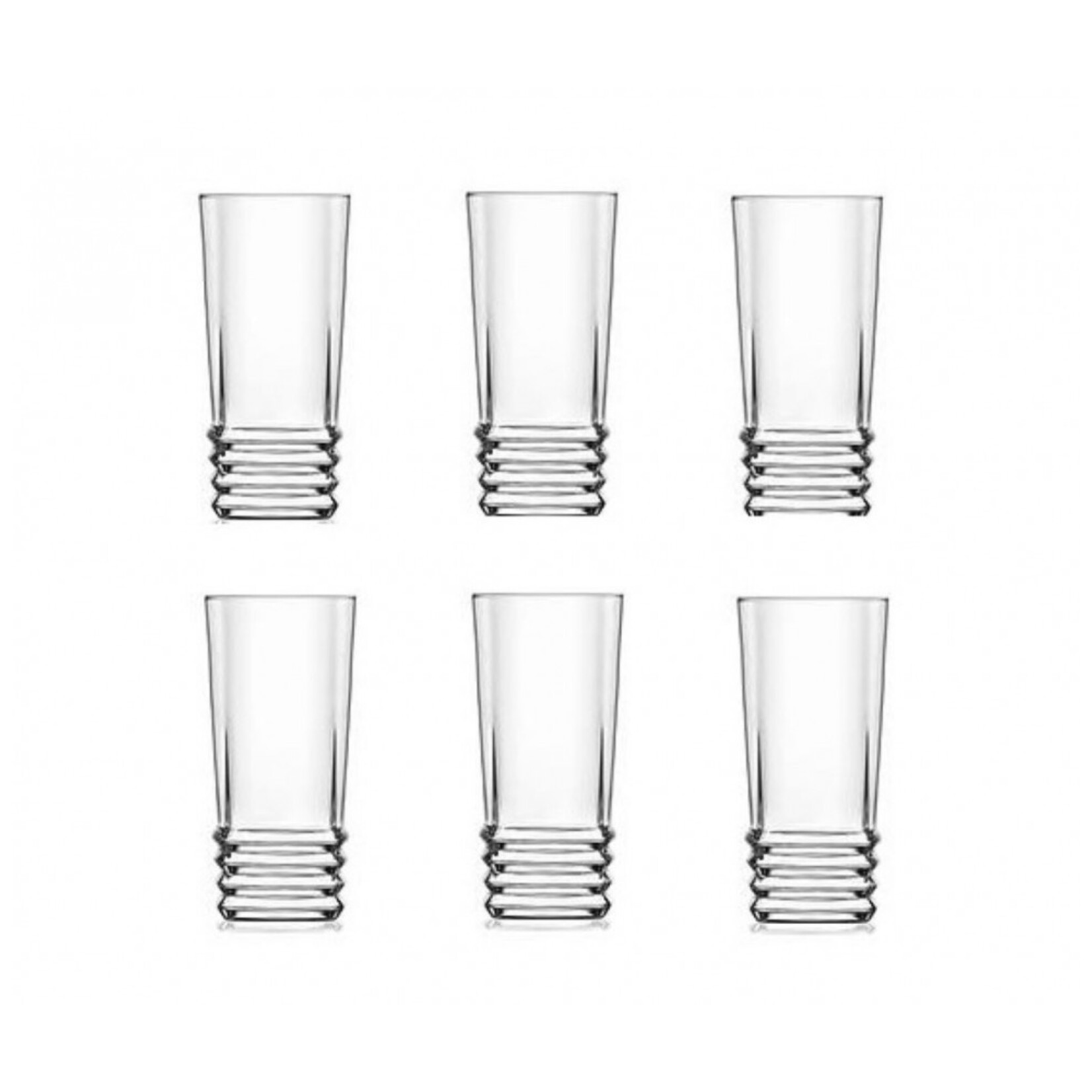 KAYALI ELEGAN LAV Ensemble De 6 Verres à Boire, 11.25 oz
