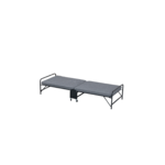 Folding Guest Bed, Rollaway, Grey