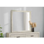 WALL MIRROR - BLEACHED OAK FINISH
