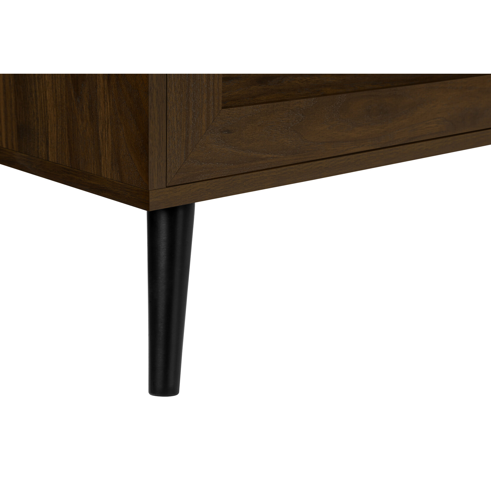 MEUBLE TV - 72"L / BRUN SIMILI-BOIS AVEC 2 PORTES