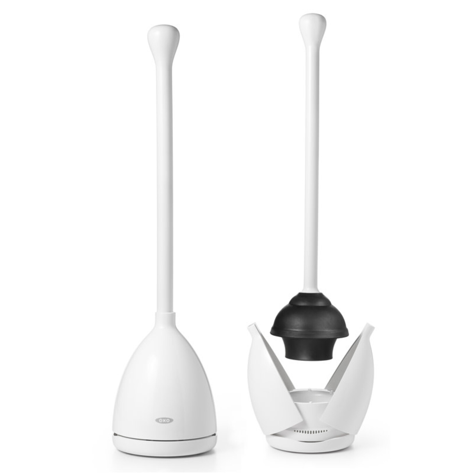 Danesco OXO Toilet Plunger & Storage Caddy