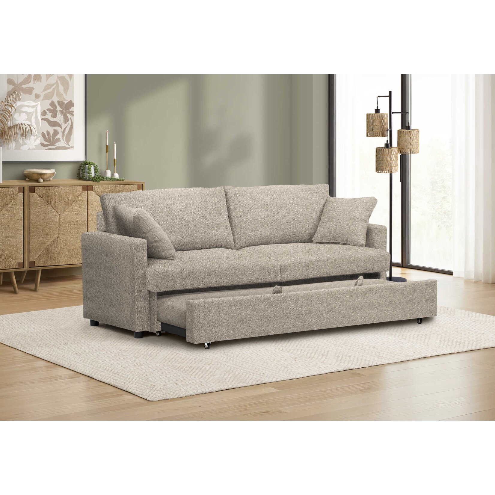 LUCY SLEEPER SOFA, Beige