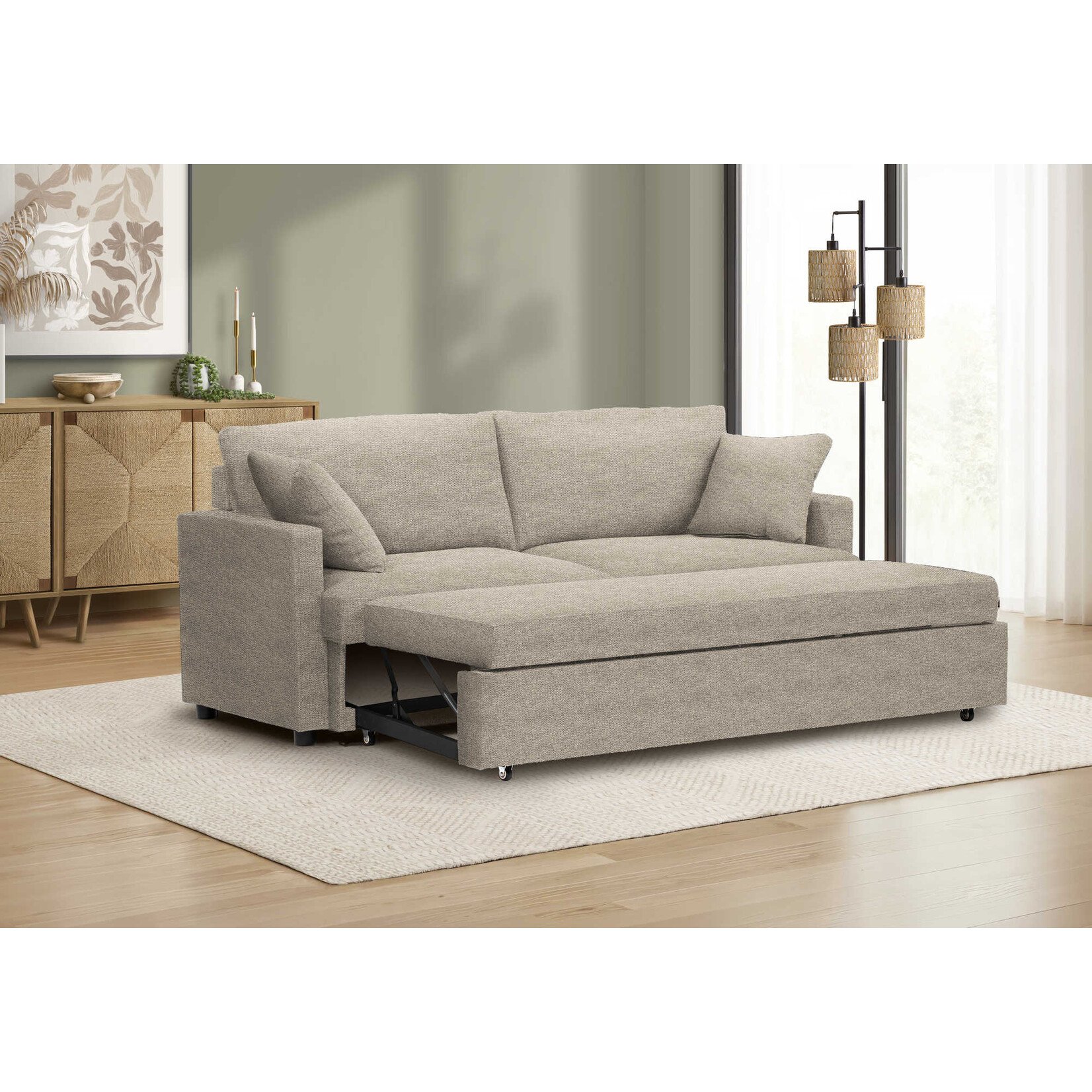 LUCY SLEEPER SOFA, Beige