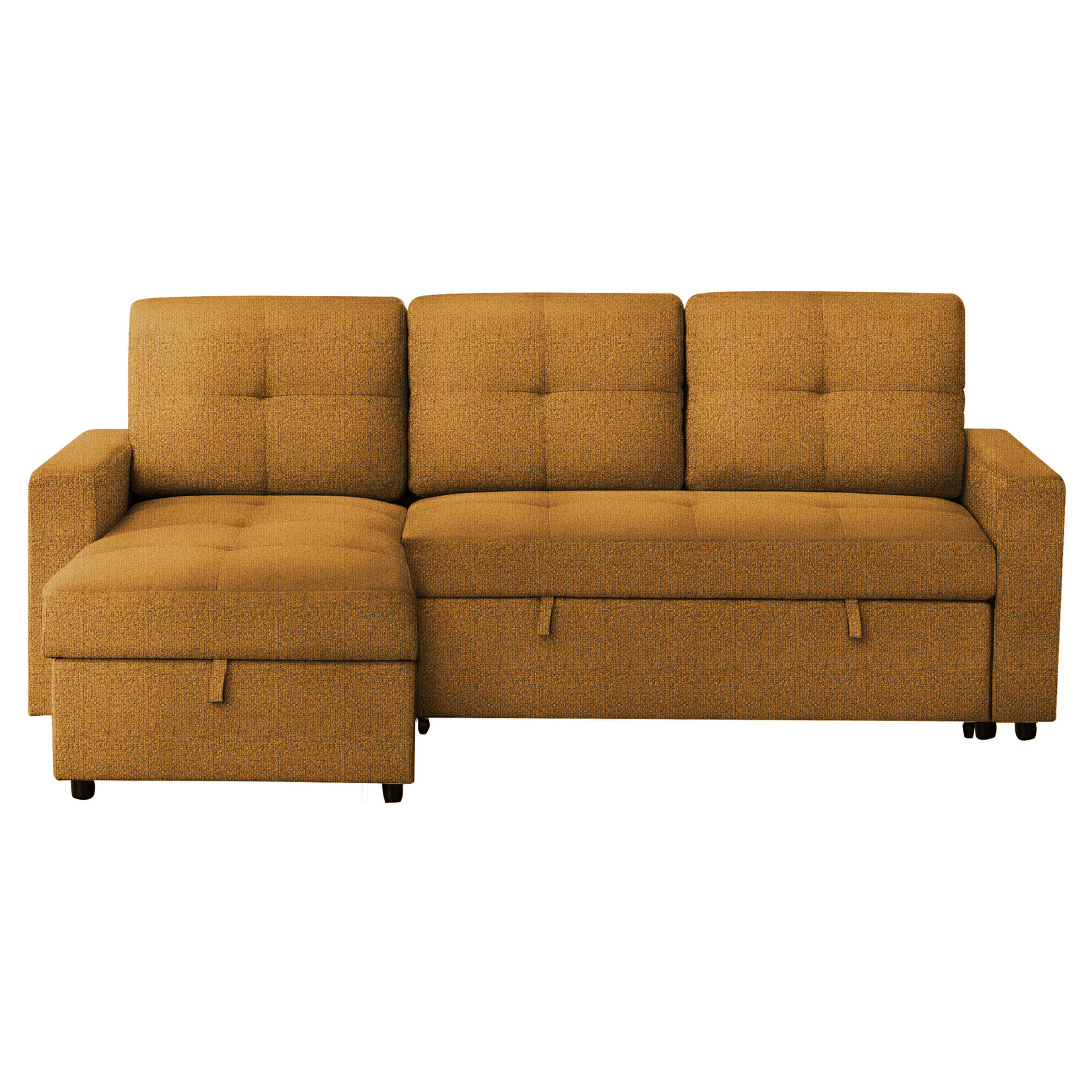 Angie Canapé Sectionnel Futon, Tissus Orange