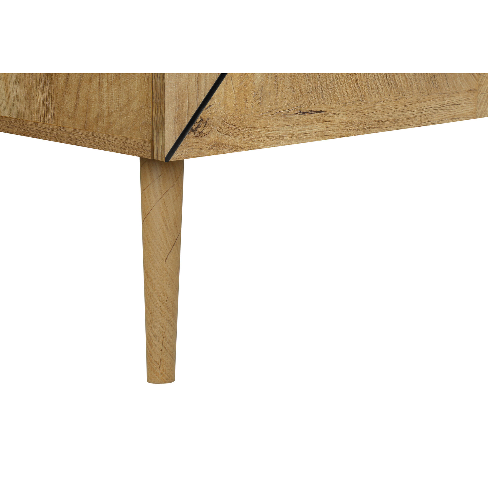 MEUBLE TV - 72"L / NOYER AVEC D'ENTREPOSAGE