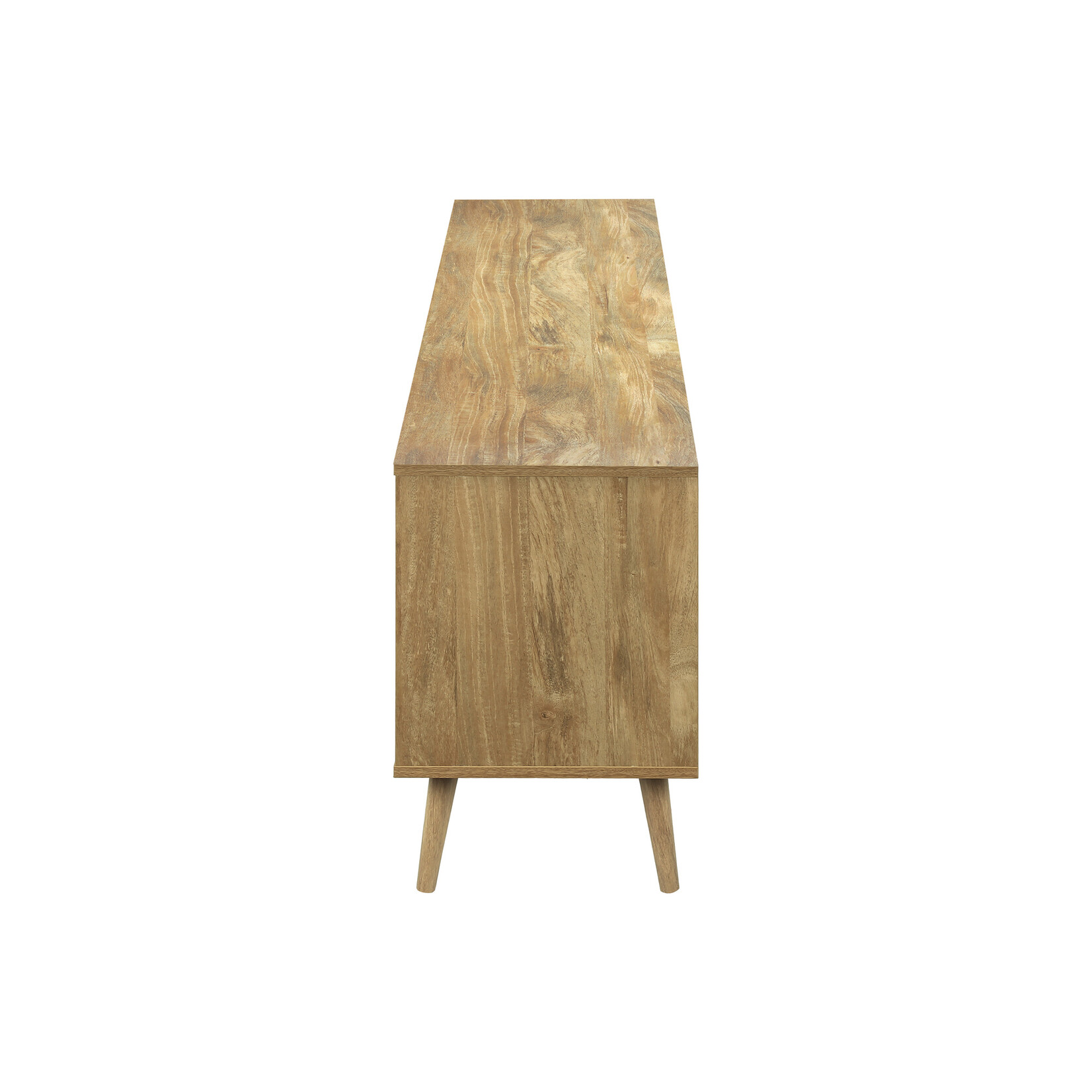 TV STAND - 72"L / WALNUT WITH STORAGE