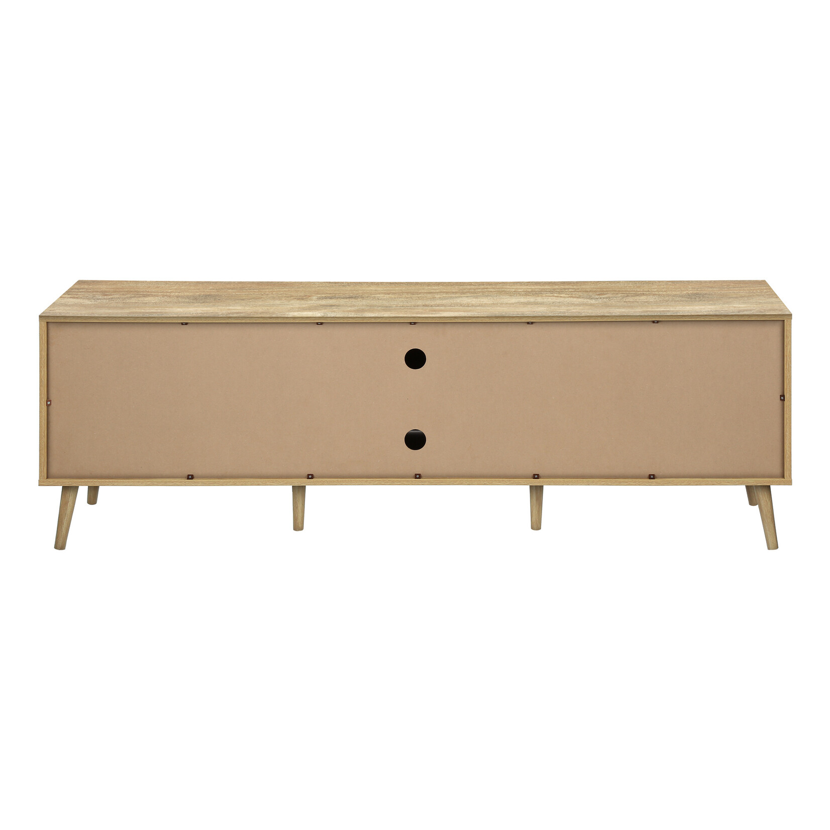 TV STAND - 72"L / WALNUT WITH STORAGE