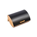 ITY INTERNATIONAL Bamboo Bread Box With Metal Cover