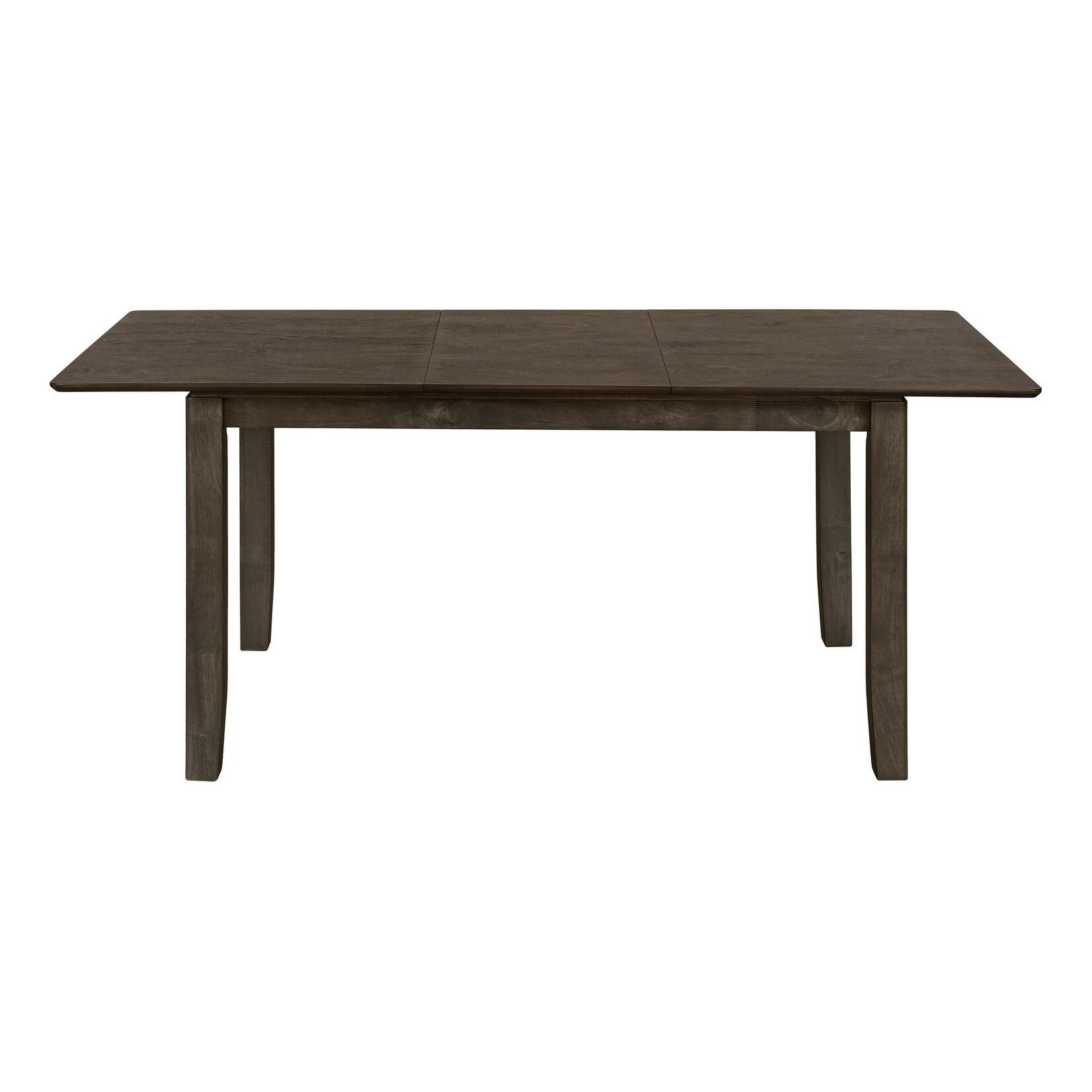 Table à Manger avec extension, Bois Plaqué Gris