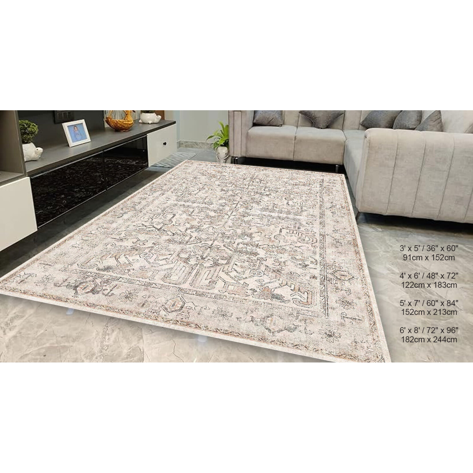 Tapis Crystal Klora Rug,