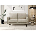 LOVE SEAT - 57"L / BEIGE FABRIC #COACH-4