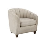 Accent Armchair, Cream Fabric