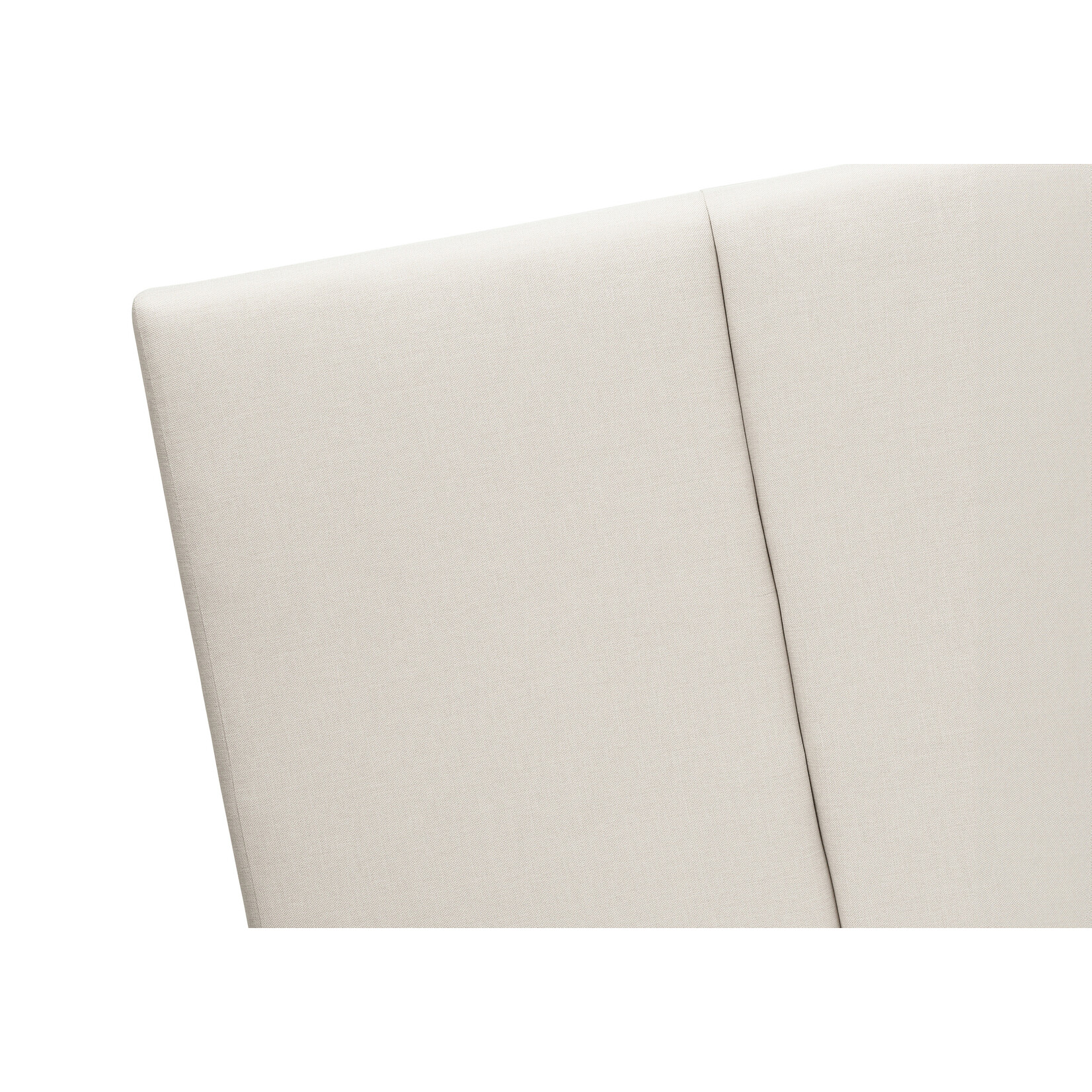 Cadre de Lit Lin, Beige, Grand