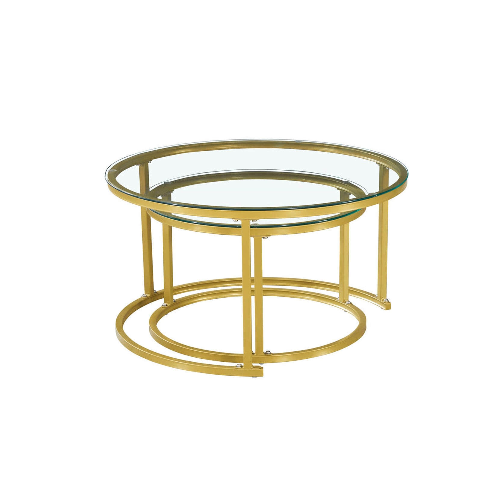 2Pc Coffee Set (Gold)