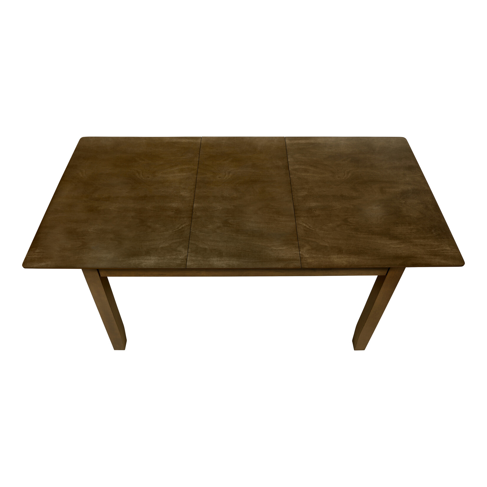 Table à Manger avec Extension, Fini Noyer Brun, 36"x 72"/ 18" Extension