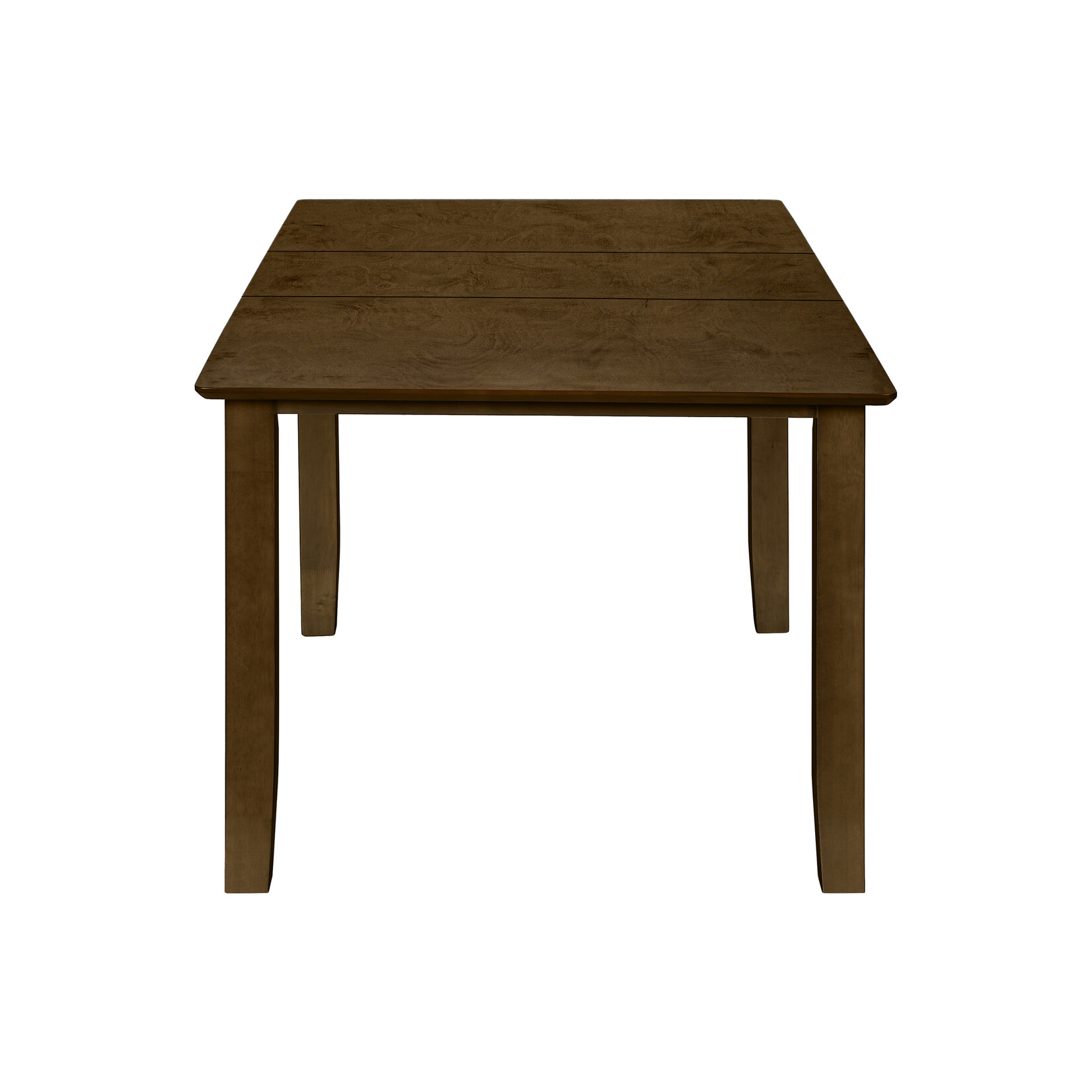 Table à Manger avec Extension, Fini Noyer Brun, 36"x 72"/ 18" Extension