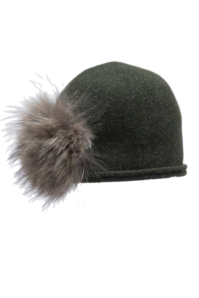 Canadian Hat Canadian Hat Cici Ormos with Side Pom