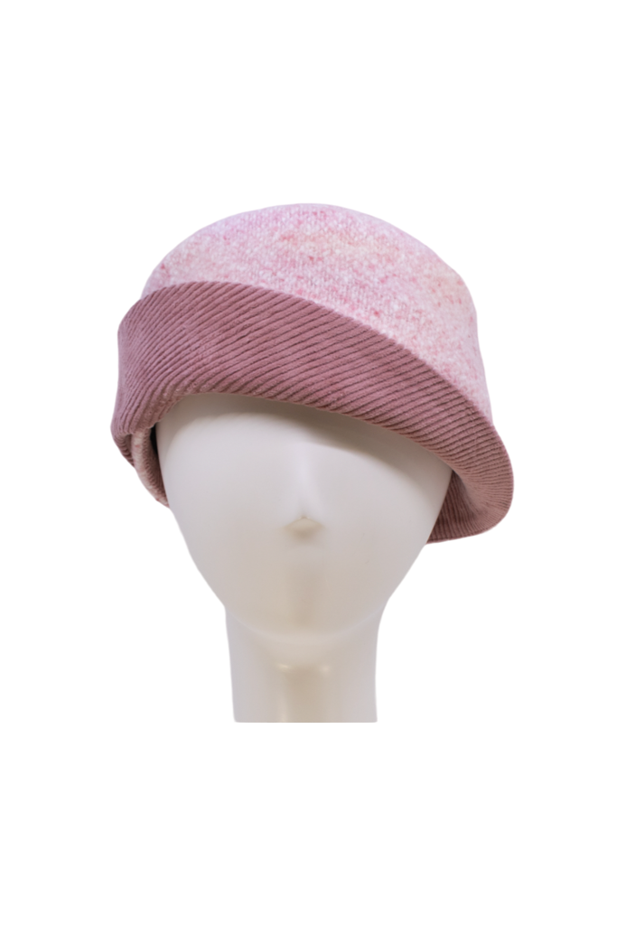 Lillie and Cohoe Lillie and Cohoe Pink Lauren Asymmetrical Cap