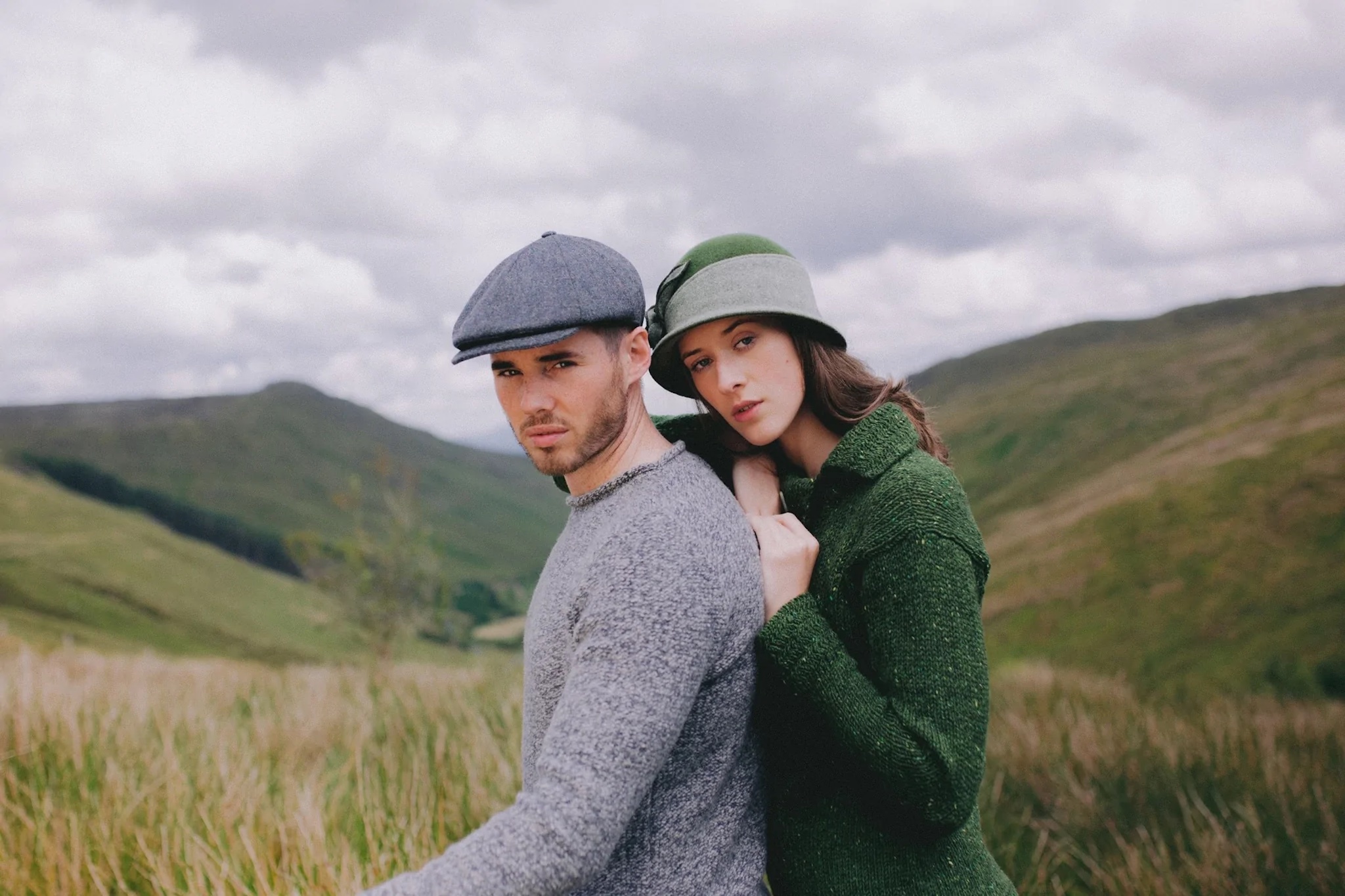 Irish Flat Cap - Traditional Irish Tweed Cap - Made in Ireland.